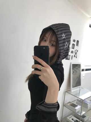 Noah Star Stripe Zip-up Hoodie