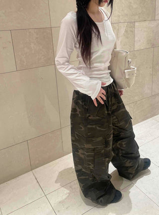 Military Cargo Long Pants