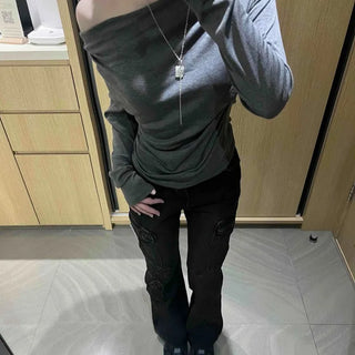 Basic Drape Off T-shirt