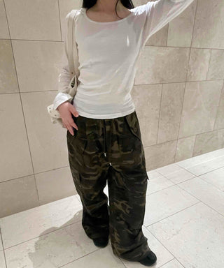 Basic Cotton Plain Long-Sleeve T-Shirt