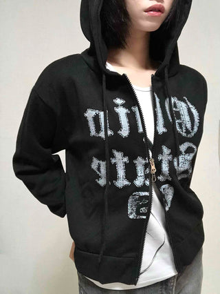 Hip Mood Ohio Crop Hoodie