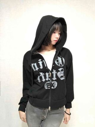 Hip Mood Ohio Crop Hoodie