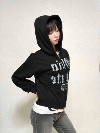 Hip Mood Ohio Crop Hoodie