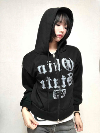 Hip Mood Ohio Crop Hoodie