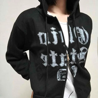 Hip Mood Ohio Crop Hoodie