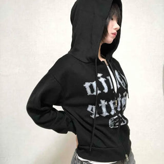 Hip Mood Ohio Crop Hoodie