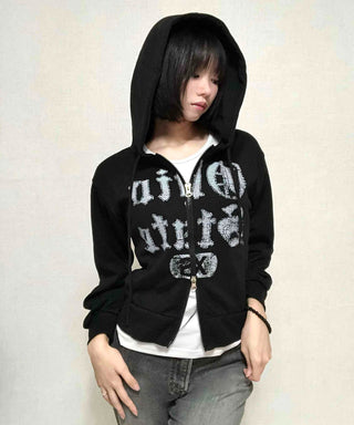 Hip Mood Ohio Crop Hoodie