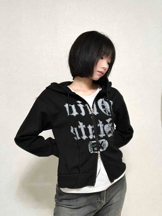 Hip Mood Ohio Crop Hoodie