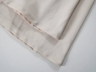 Nero Feminine Pintuck Flare Long Skirt