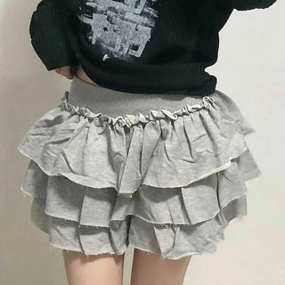 Feminine Balletcore Tiered Skirt