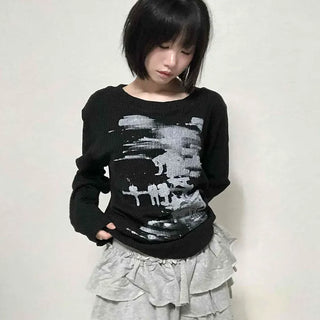 Feminine Balletcore Tiered Skirt