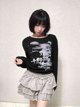 Feminine Balletcore Tiered Skirt