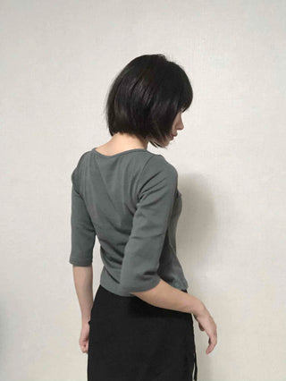 Basic Inner 3/4 Sleeve T-shirt