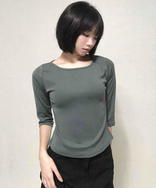 Basic Inner 3/4 Sleeve T-shirt