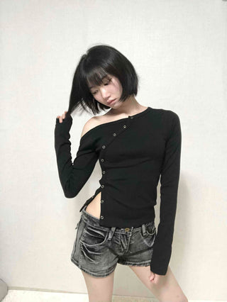 Curve Snap Slim Fit Off-Shoulder