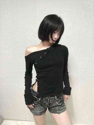 Curve Snap Slim Fit Off-Shoulder