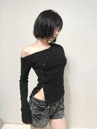 Curve Snap Slim Fit Off-Shoulder