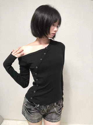 Curve Snap Slim Fit Off-Shoulder