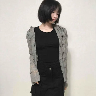 Cargo Pocket String Mini Skirt