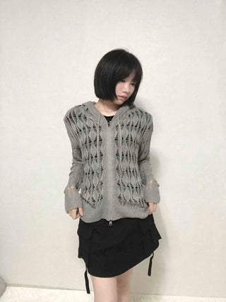 Cargo Pocket String Mini Skirt