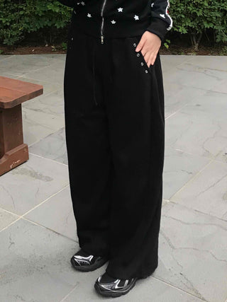 Natural Cotton Loose Fit Long Pants