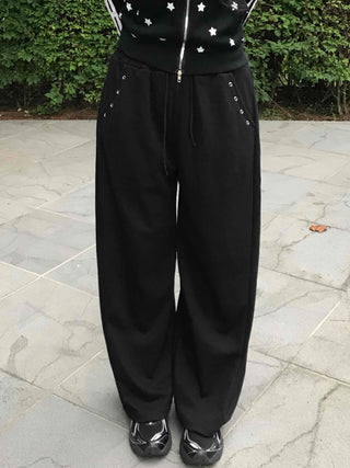 Natural Cotton Loose Fit Long Pants