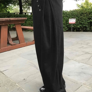 Natural Cotton Loose Fit Long Pants