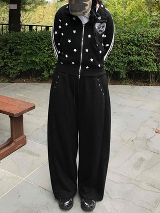 Natural Cotton Loose Fit Long Pants