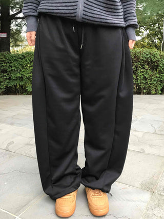 Effortless American Flag Plain Cotton Long Pants