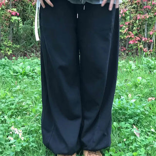 Casual Cotton Plain Training Bottoms