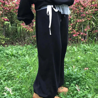 Casual Cotton Plain Training Bottoms