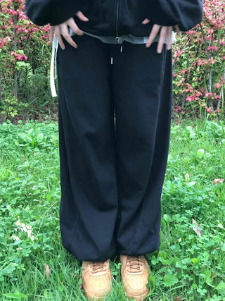 Casual Cotton Plain Training Bottoms
