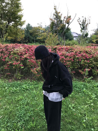 Comfort Plain Basic Zip-up
