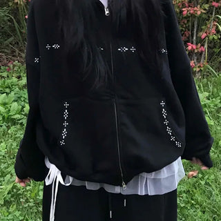 Comfort Plain Basic Zip-up
