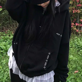 Comfort Plain Basic Zip-up