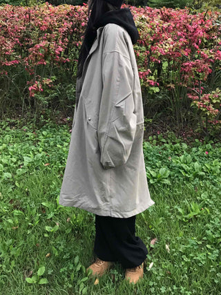 Natural Cotton Plain Field Jacket