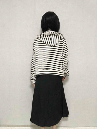 Minimal A-line Pleated Long Skirt