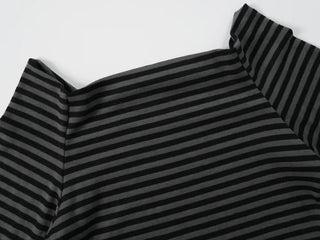 Toddler Striped Off-Shoulder Long-Sleeve T-Shirt