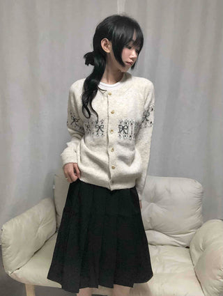 Basic Solid Pleated Midi Skirt