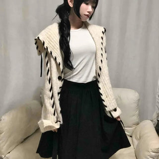 Antique corduroy midi skirt