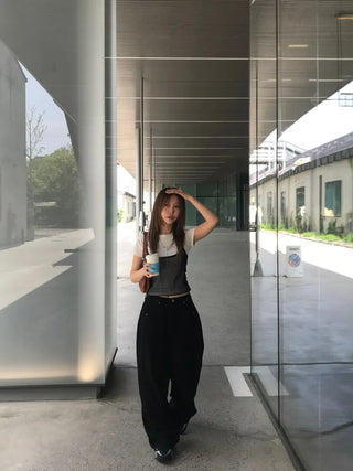 Noe Mesh See-through Layered Sleeveless Top