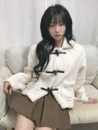 Comfortable Pleated Mini Skirt & Belt