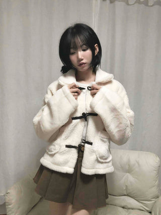 Comfortable Pleated Mini Skirt & Belt