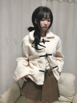 Comfortable Pleated Mini Skirt & Belt