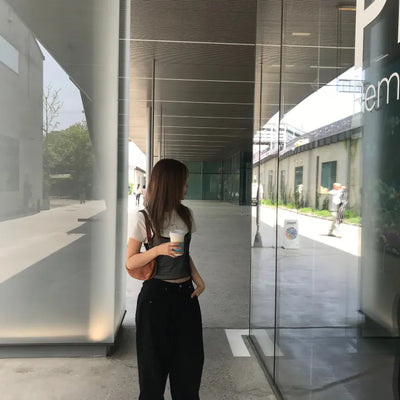 Core Bijou Stitch Pocket Wide Pants