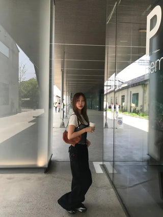 Core Bijou Stitch Pocket Wide Pants