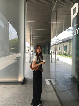 Core Bijou Stitch Pocket Wide Pants