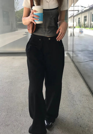Core Bijou Stitch Pocket Wide Pants