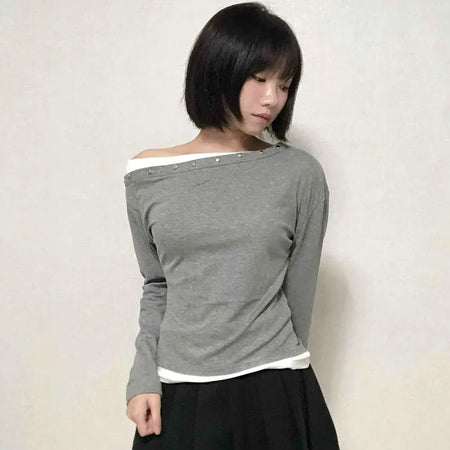 Pure Plain Pleated Mini Skirt