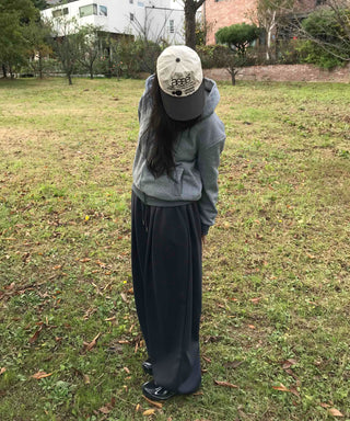 Elastic Waist Pleated Wide Jogger Pants